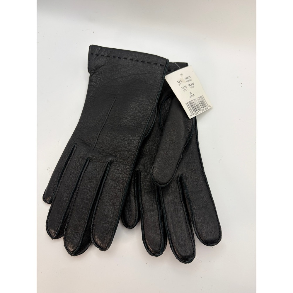 Fownes Leather Gloves Women S Black 5110 Lined Winter Warm